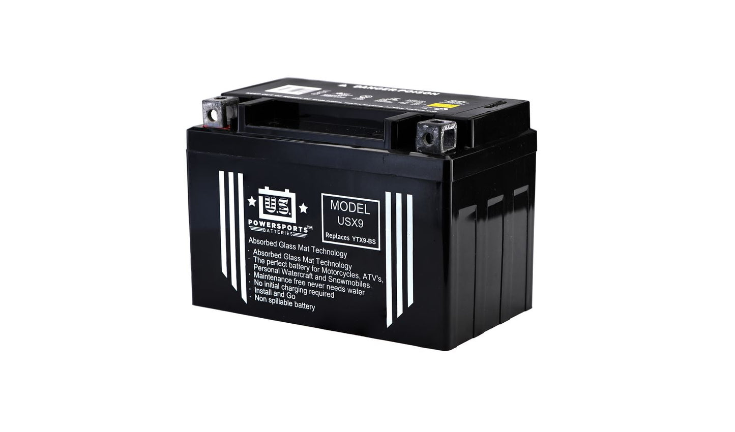 MTX Power Battery XT9 Sealed 12v 8.0AH CCA:135A L:151mm H:106mm W:87mm CTX9-BS, USX9