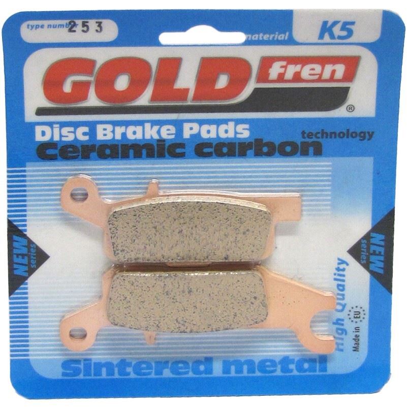 Goldfren Brake Pads K5-253, FA444, VD278/2, SBS849, FDB2230