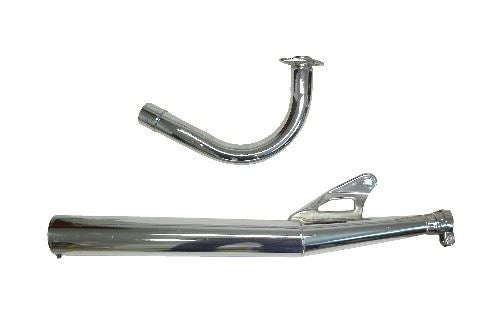 Exhaust Honda H100S complete with front pipe 83-92
