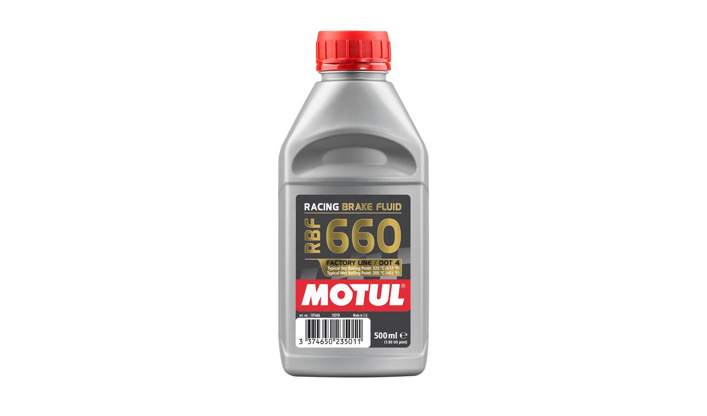 Motul RBF660 Factory Line Brake Fluid (DOT 4) (325oC) 500ml