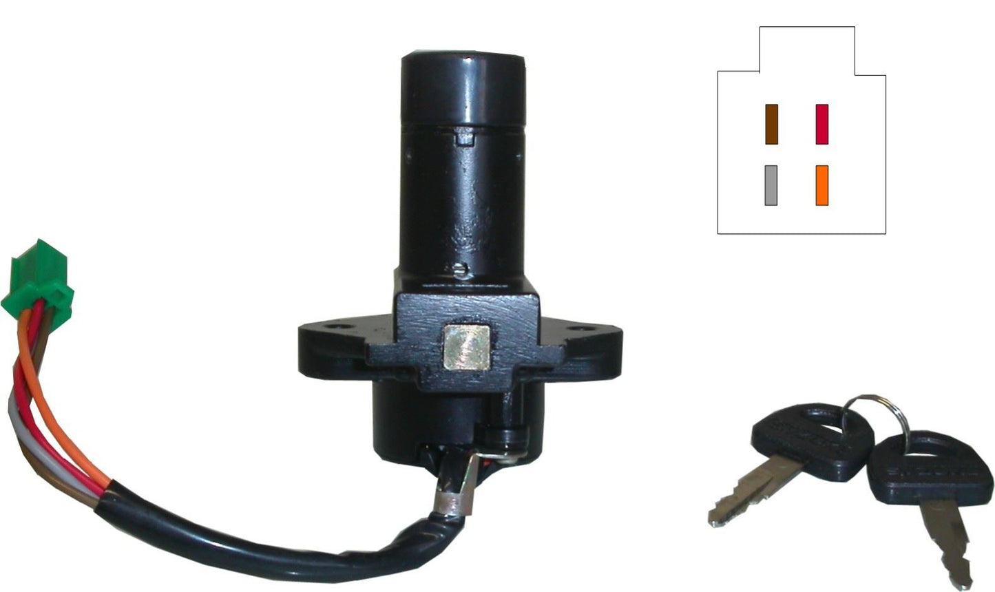 Ignition Switch Suzuki GS,GSX Range 78-87 (4 Wires)
