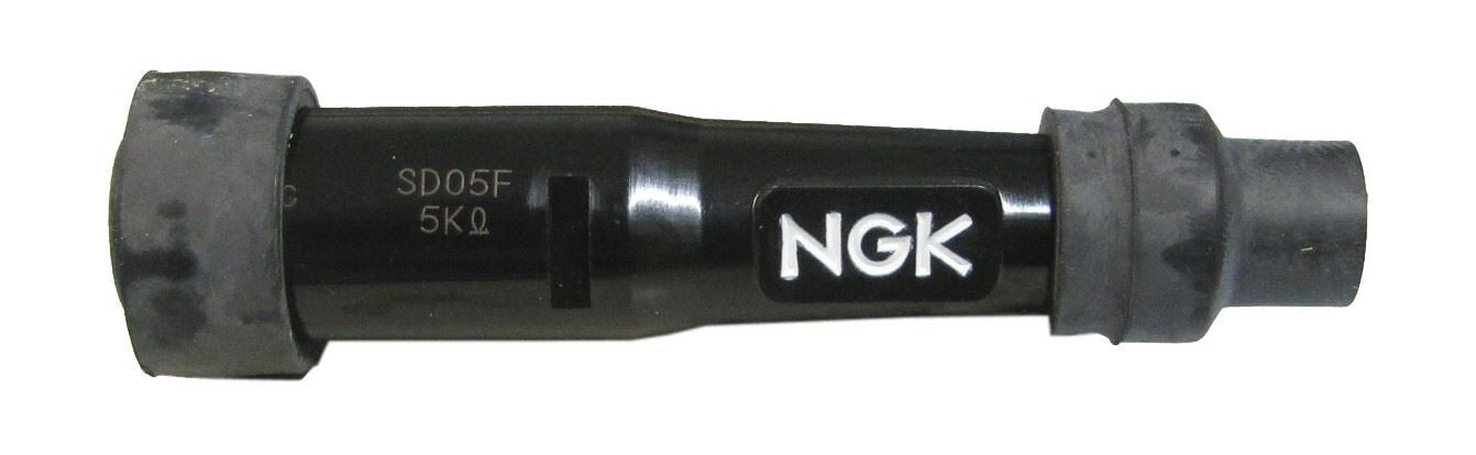 NGK Spark Plug Cap SD05F Black (8022) For Threaded Terminal Plugs