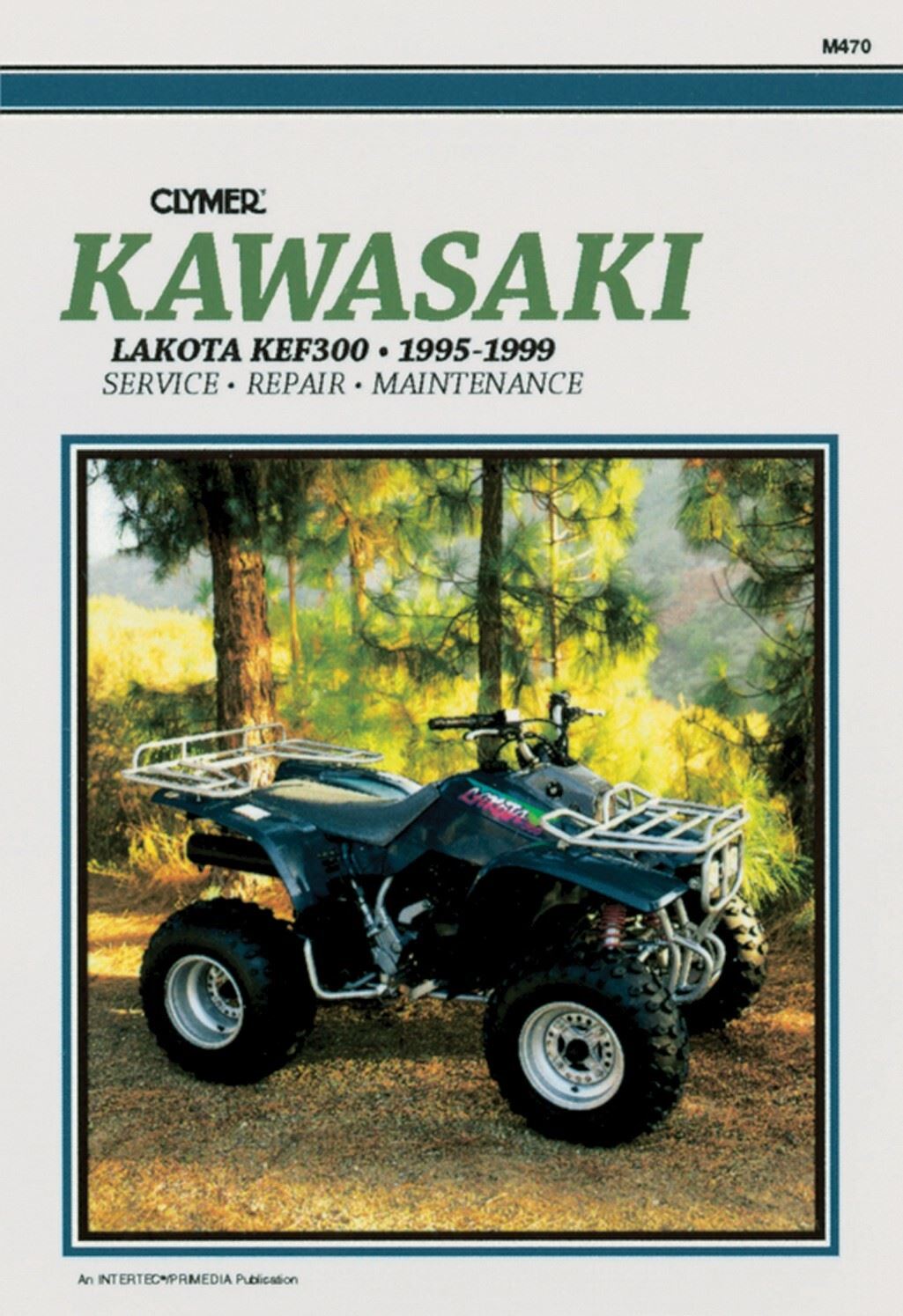 Clymer Manual For Kawasaki Lakota KEF300 95-99