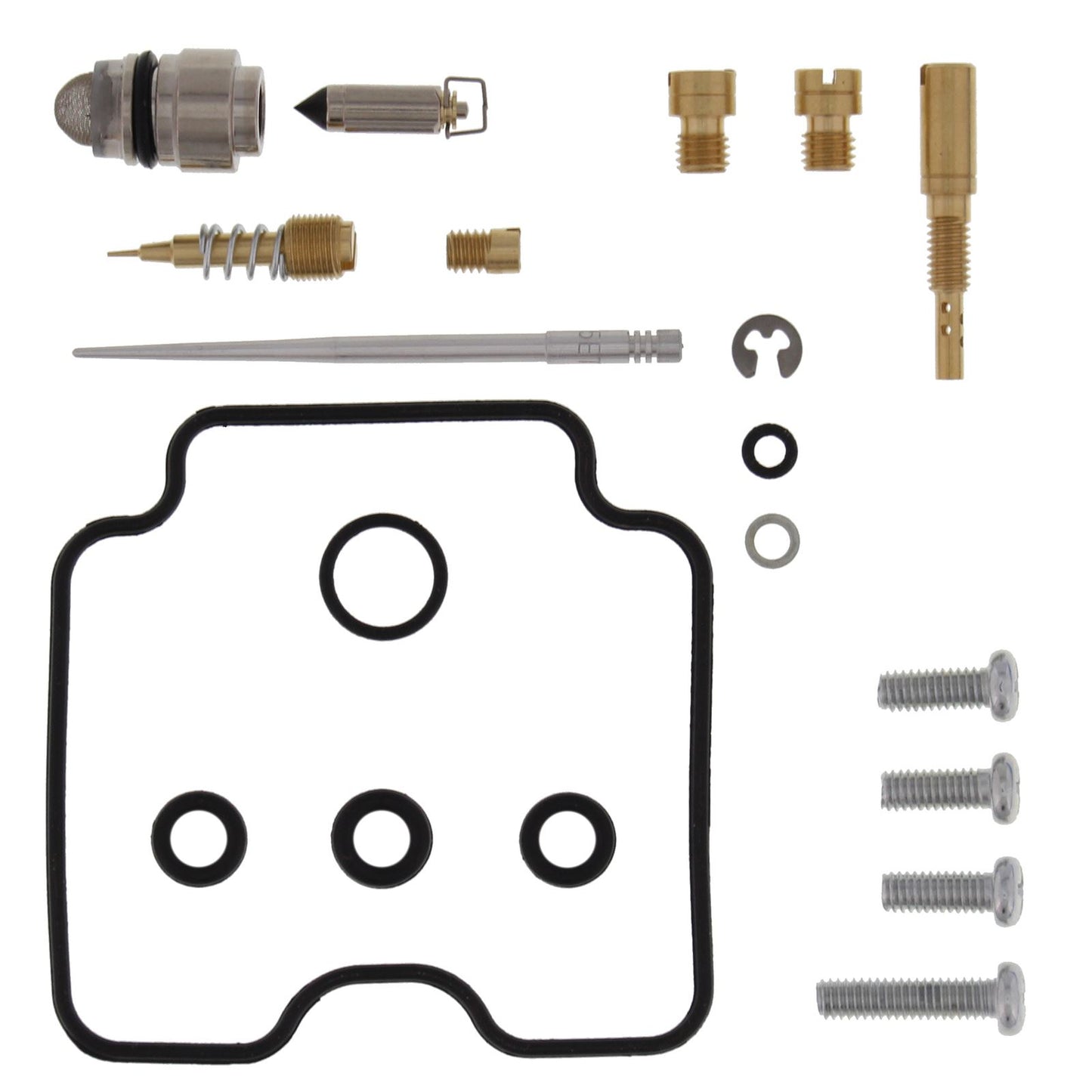 Carburetor Rebuild Kit Yamaha YFM350FA Bruin 4WD 2006, YFM350FGW Grizzly 4WD 07-14, YFM350GW Grizzly 2WD 07-11, YFM35X Wolverine 06-09