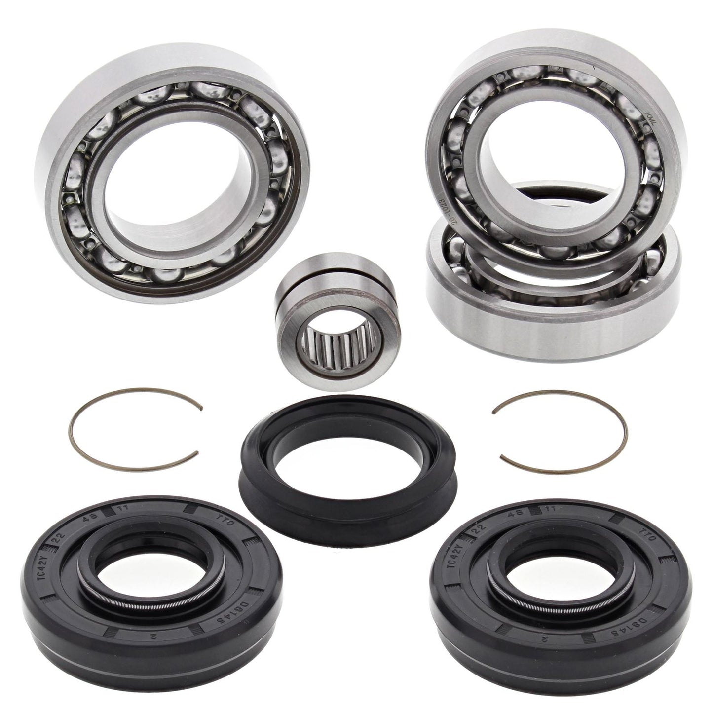 Differential Bearing and Seal Kit Front Honda TRX400FA 04-07, TRX400FGA Fourtrax Rancher 4x4 04-07