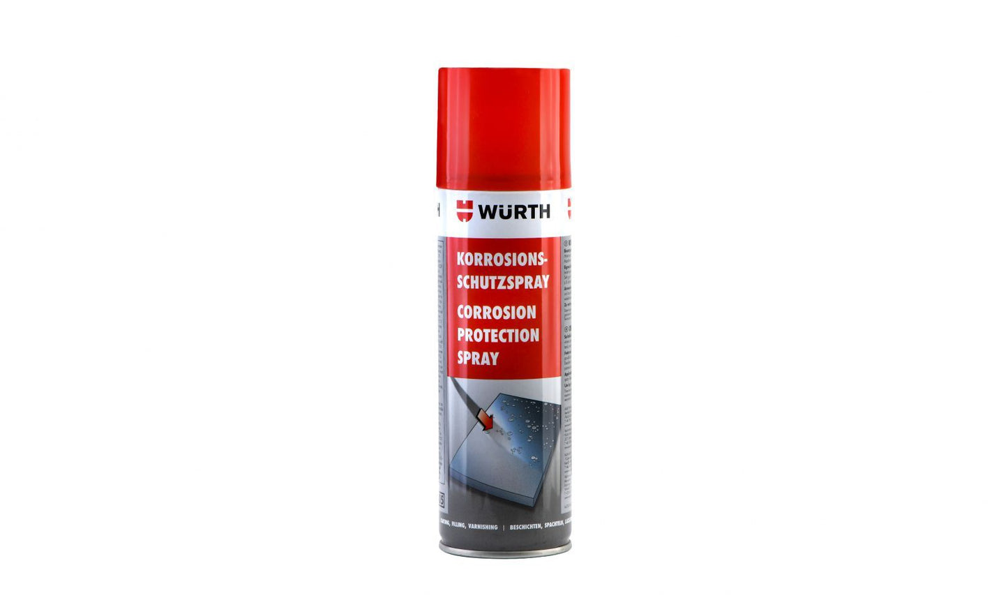 Wurth Corrosion Protection Spray Creates a Self-Closing Protective Film on Surfaces