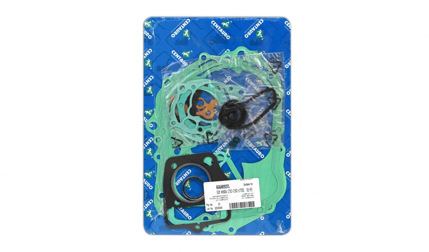 Centauro Full Gasket Set Honda C70C, C70 E Cub, C90C,E Cub 1982-2003, XR70 1997-2003