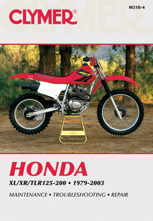 Clymer Manual For Honda XL, XR, TLR125-200 79-03