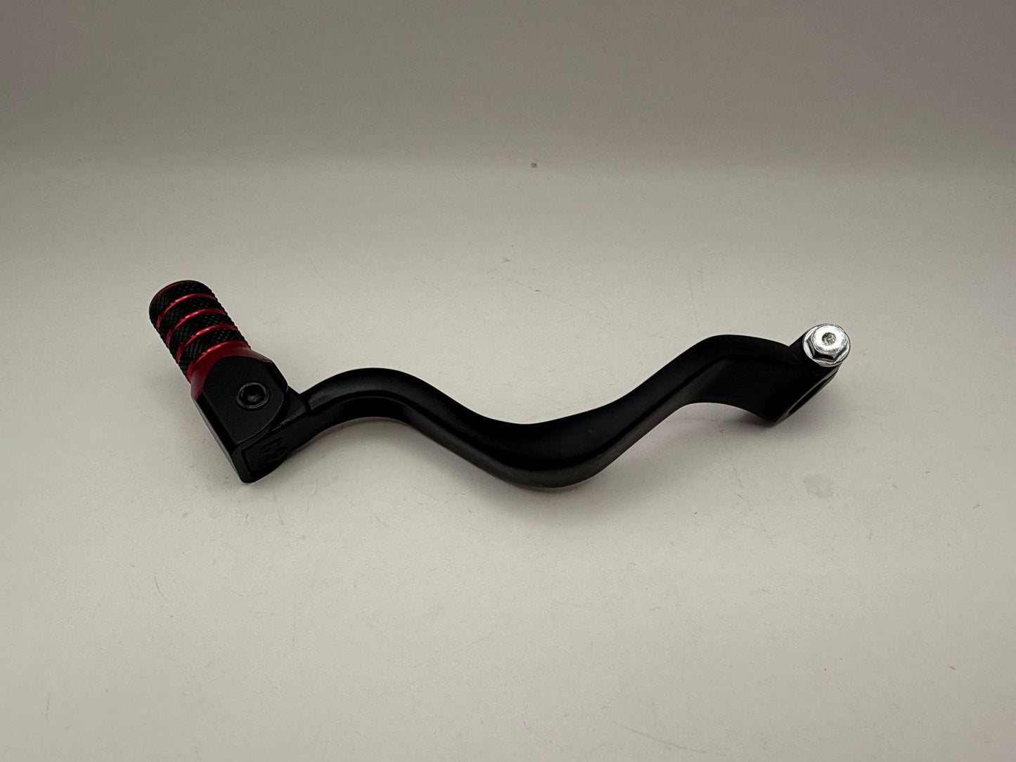 Gear Lever Alloy Black with Red Tip KTM 65 SX 01-08