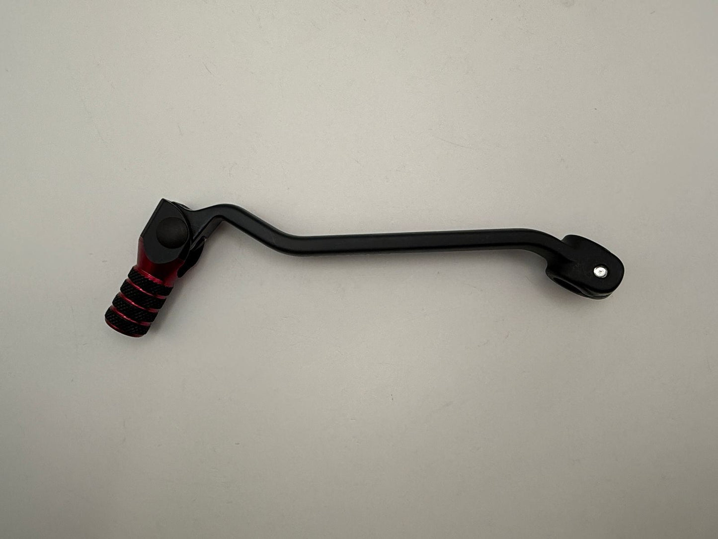 Gear Lever Alloy Black with Red Tip Honda XR400R 96-04, Yamaha YFM700R Raptor 06-20