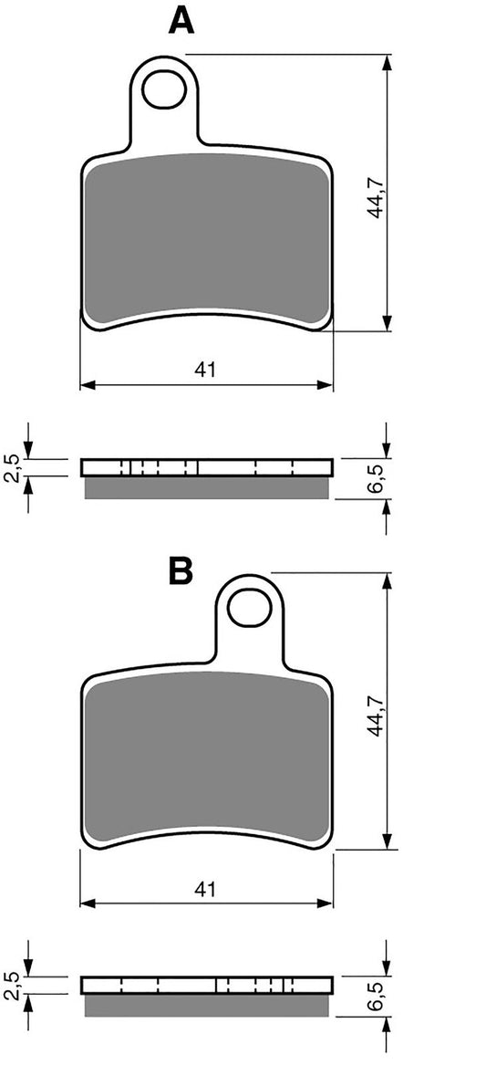 Goldfren Brake Pads AD228, FA403