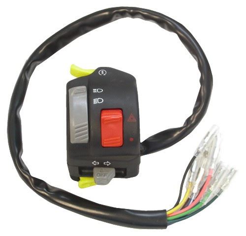 Handlebar Switch Left Hi-Low, Start, Pass, Indicator, Hazard