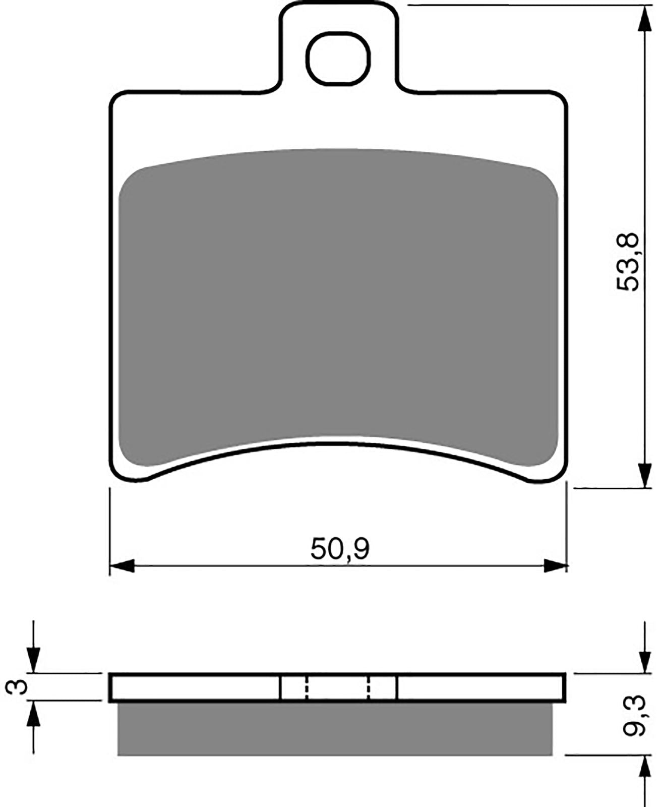Goldfren Brake Pads AD150, FA298, SBS547, VD974