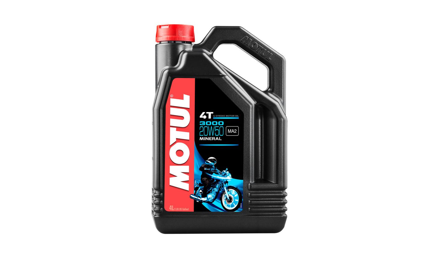 Motul 3000 20w50 4T Mineral (4 Litres)