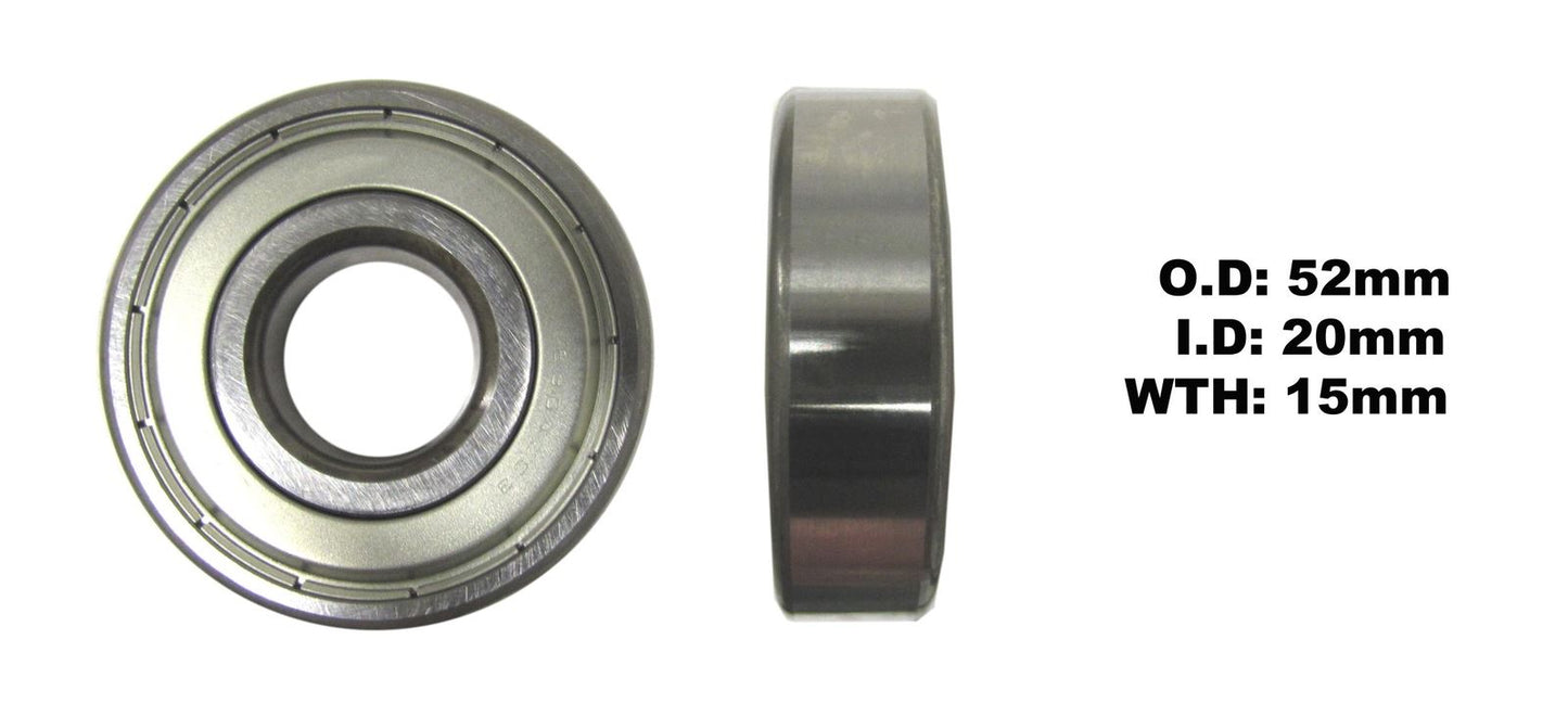 Bearing NTN 6304ZZ(I.D 20mm x O.D 52mm x W 15mm)