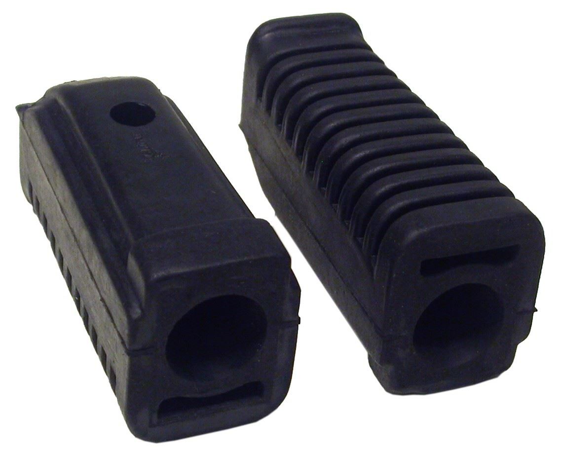 Footrest Rubbers 18mm Round Fitting & 95mm Long