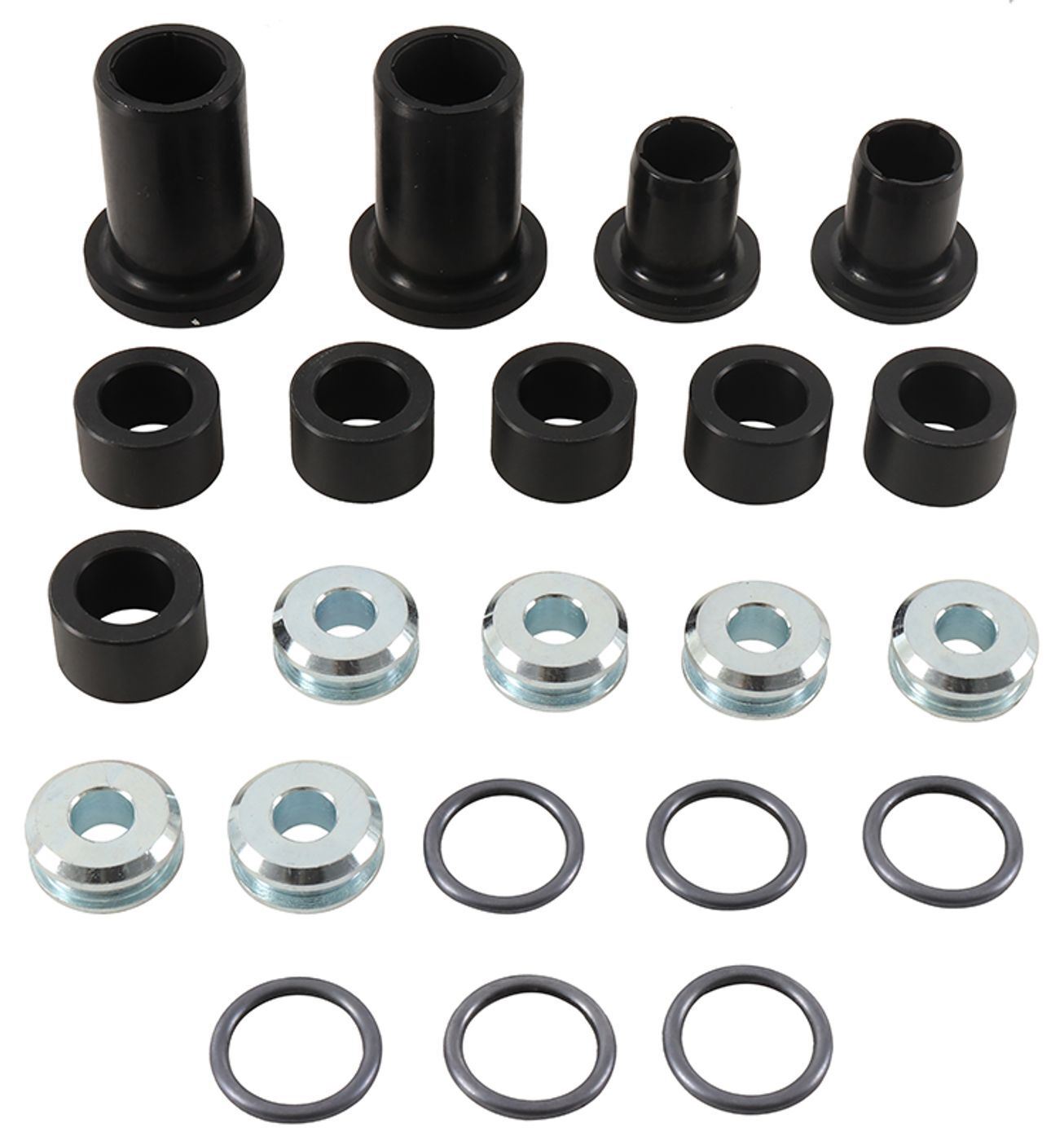 Rear Independent Suspension Bushing Only Kit, 2 Kits Req. Per Veh. Polaris Sportsman 1000 XP Tractor 2018, Sportsman 1000 XP Ultimate Trail 2022, Sportsman 850 High Lifter 2020, Sportsman Touring 1000 2022, Sportsman Touring 1000 Tractor 2018