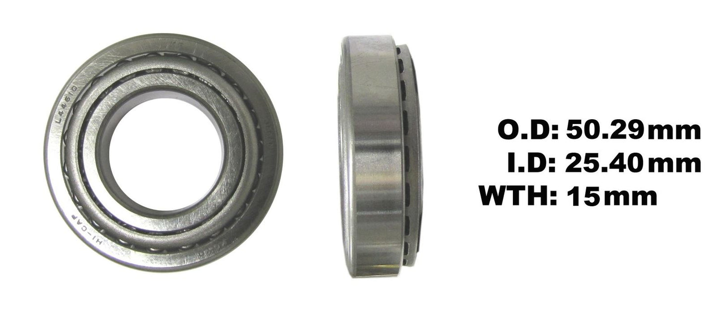 Steering Taper Bearing I.D 25.40mm O.D 50.29mm x Thickness 15mm