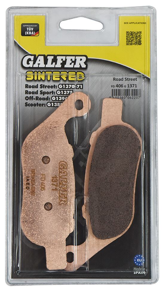Galfer Brake Pad FD406,AD273,FA458