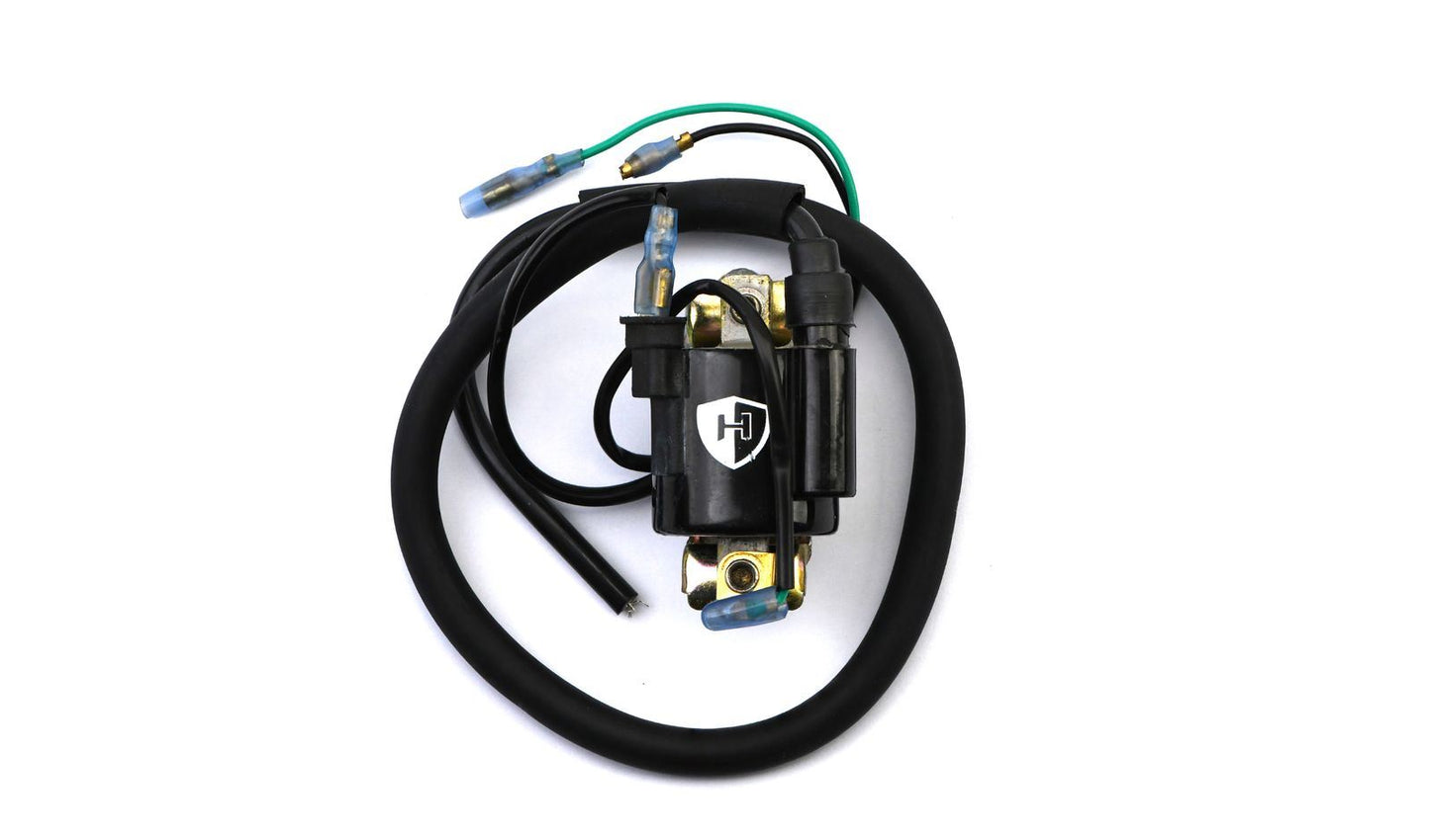 Ignition Coil 12v CDI Bullet Connectors Single Rear Mounting  (P: 0.87Oh, S: 8.80KOh)