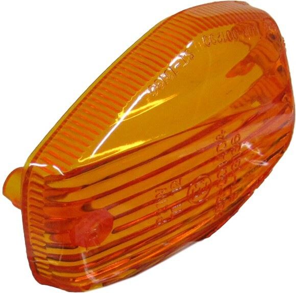 Indicator Lens Honda CBR's 02-09 Front Right & Rear Left (Amber)