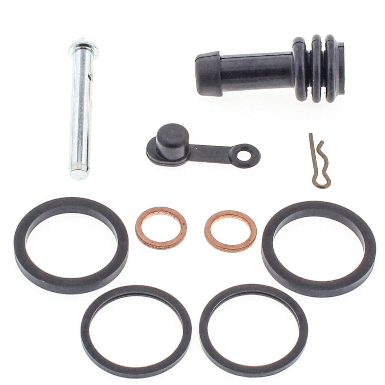 Caliper Rebuild Kit Front Kawasaki KFX 700 V-Force 04-09, KL250 Super Sherpa 09-10, KVF650 Brute Force 05-13, KVF650 Prairie 02-03, KVF700 Prairie 04-06, KX100 97-00, KX100 97-21, KX100 01-21, KX112 2022, KX80 97-00, KX85 01-22, KX85 Big Wheel 01