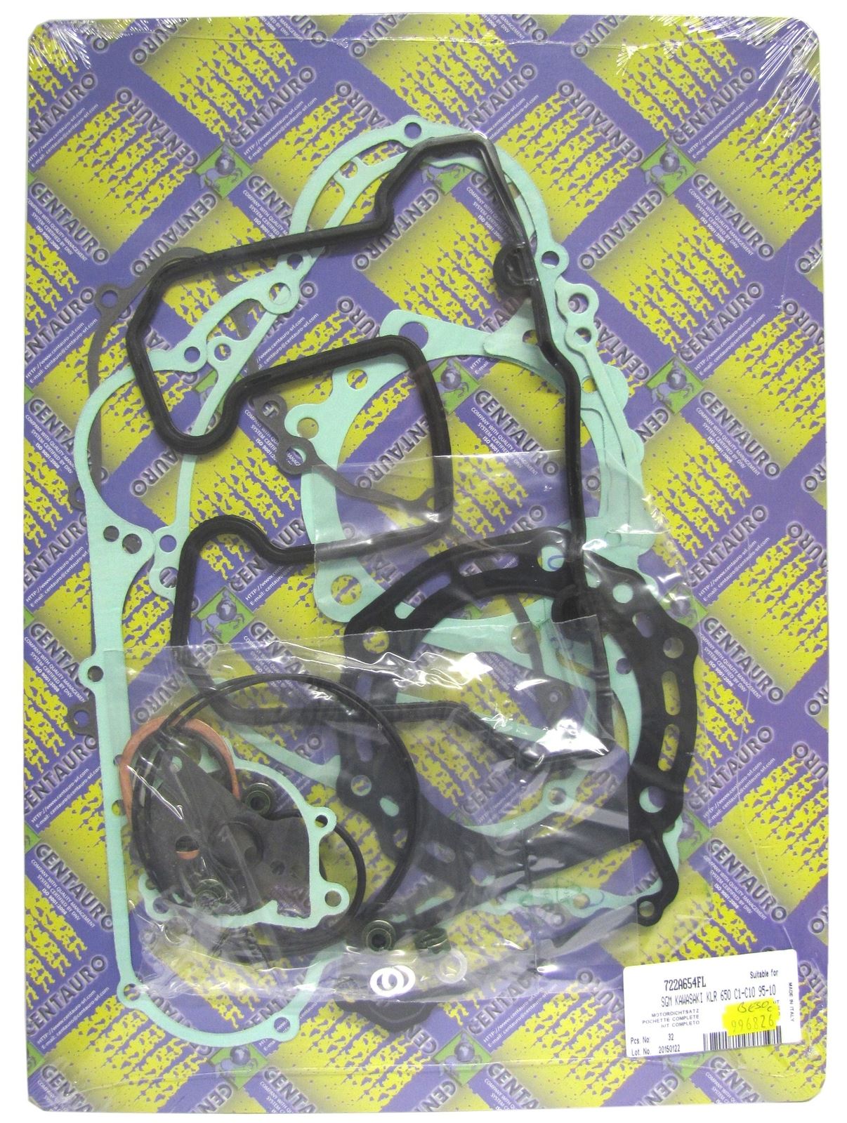 Centauro Full Gasket Set Kawasaki KLR650C1-C10 1995-2004
