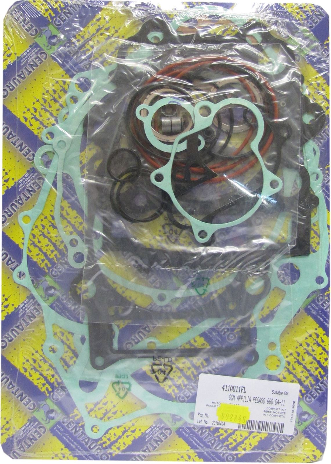 Full Gasket Set Yamaha MT03 (660cc), XT660R,X 2004-2014, XTZ660 2008-2013