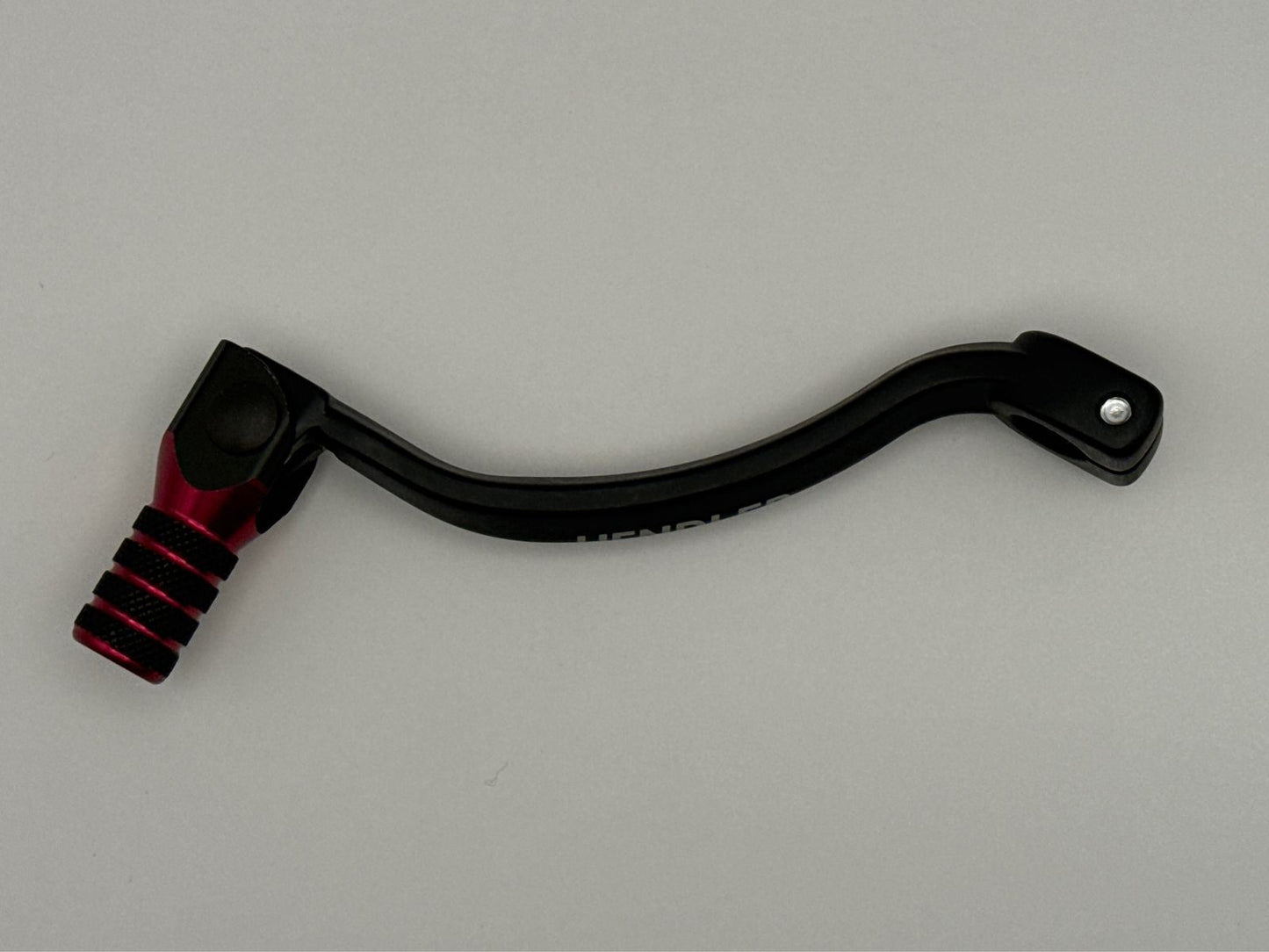 Gear Lever Alloy Black with Red Tip Honda CR125 83-07, CR250 88-91