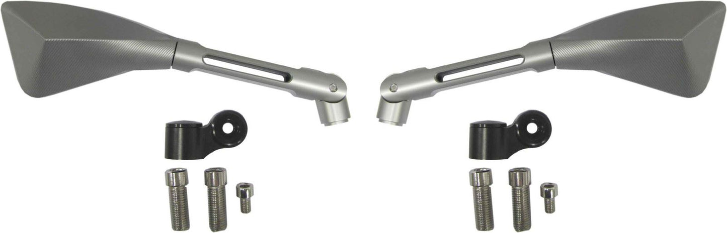 Mirrors CNC Prism with Silver Head & Silver Stem 8mm or 10m