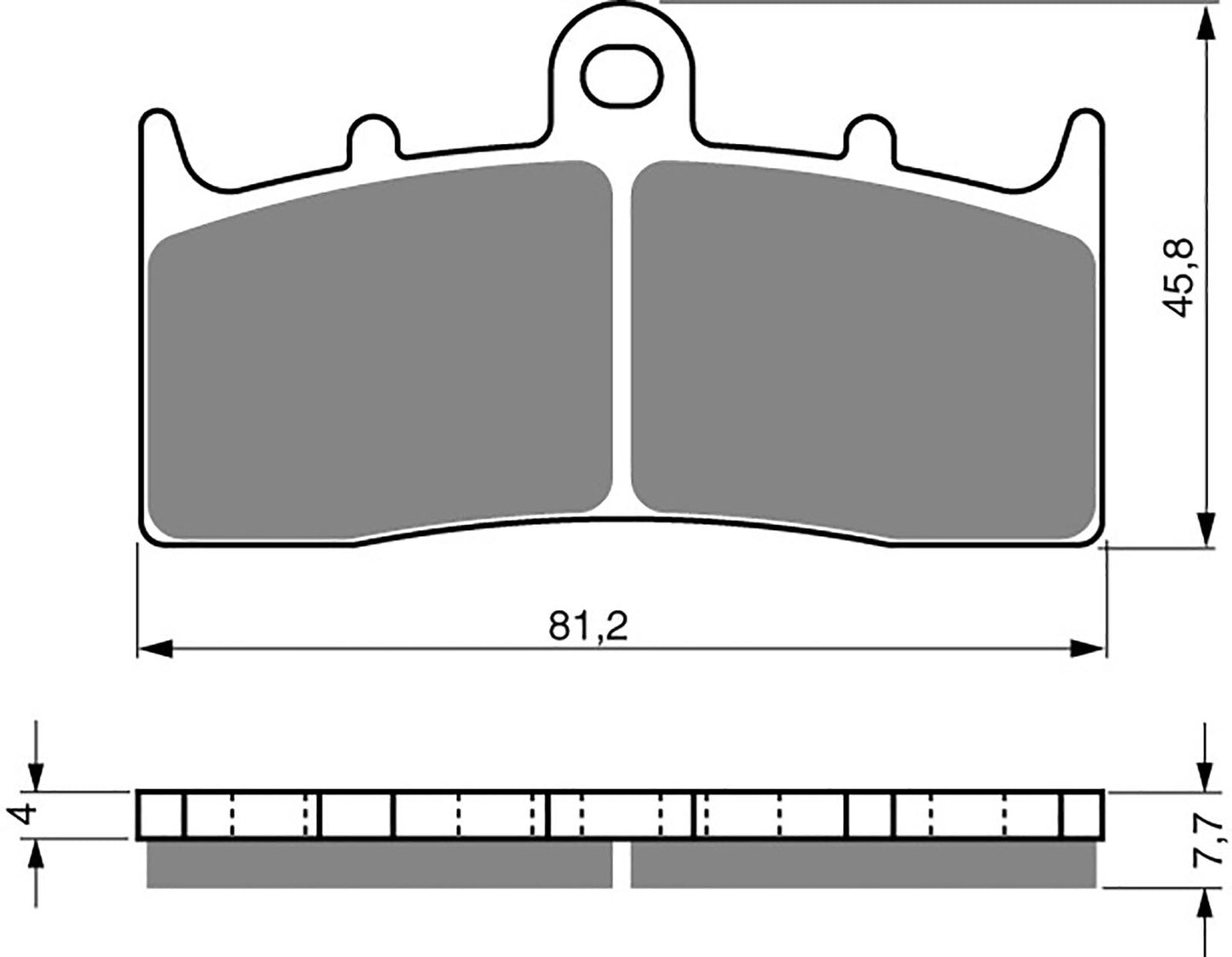 Goldfren Brake Pads S33-194, FA294, SBS743, VD9020