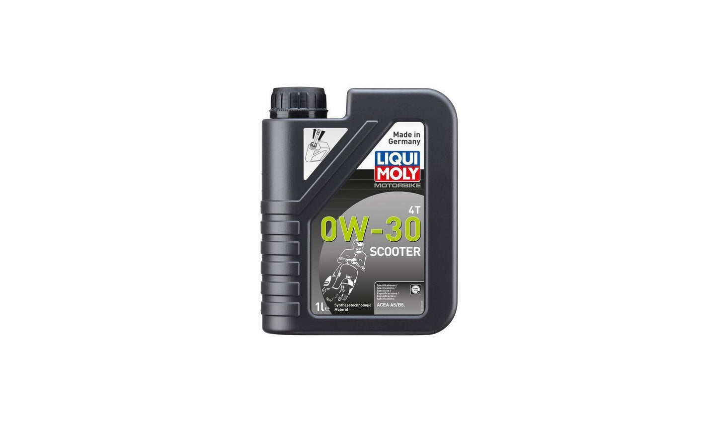 Liqui Moly 4T Scooter 0w30 Synthetic Technology Oil (6) 1 Litre