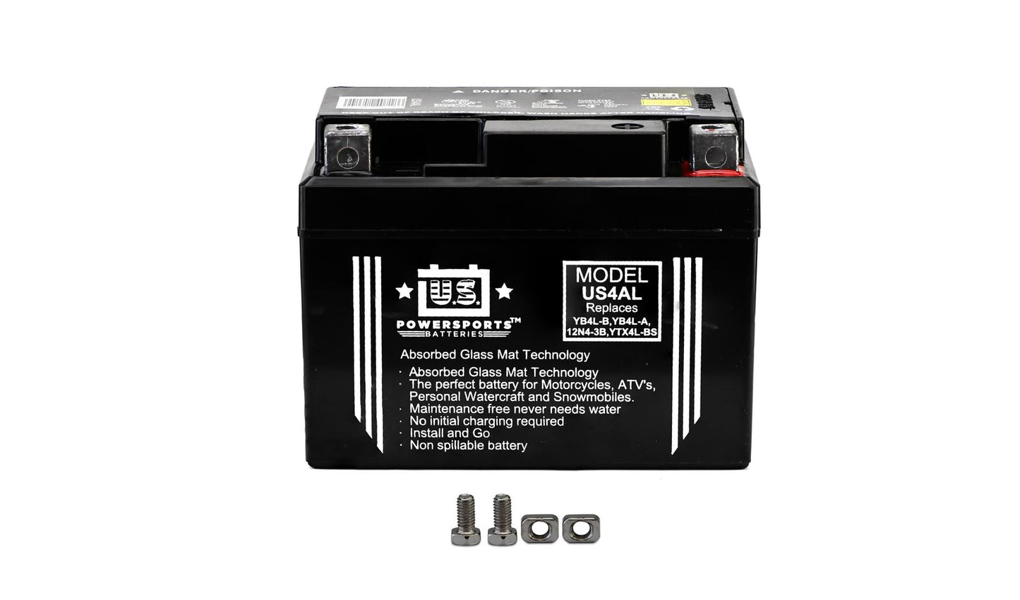 MTX Power Battery XTZ5S Sealed 12v 3.5AH CCA:60A L:113mm H:87mm W:70mm CB4L-B, CB4L-A, 12N4-3B, CTX4L-BS, CTZ5S, US4AL