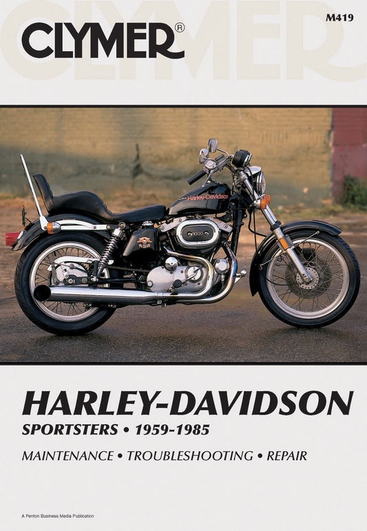 Clymer Manual For Harley Davidson-Davidson Sportsters 59-85