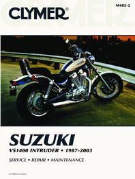 Clymer Manual For Suzuki VS1400 Intruder, Boulevard S83 87-07
