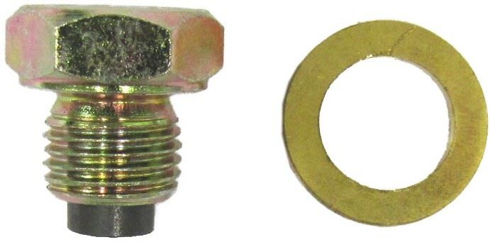 Oil Drain Bolt Magnetic 1/2, Thread Length 20mm"