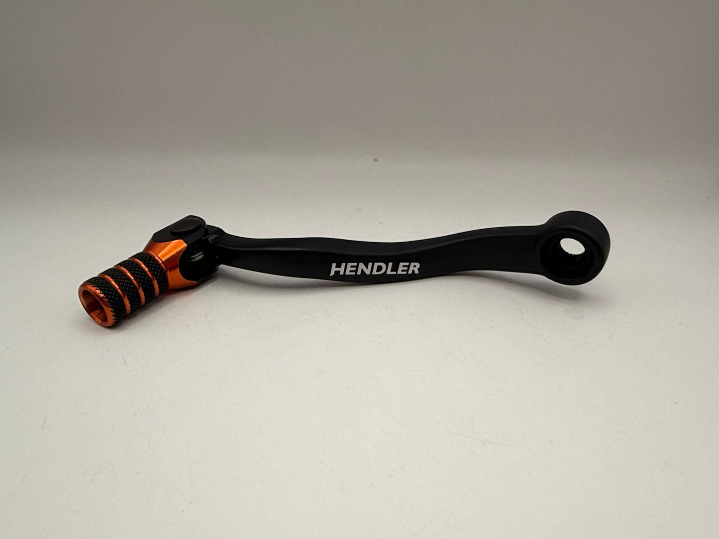 Gear Lever Alloy Black with Orange Tip KTM 250 XC 17-19, 250 EXC 17-20, 250 EXC TPI 18-20, 300 EXC TPI 18-20, 250 SX 17-20, Husqvarna TC250 17-20, TE250 17-20