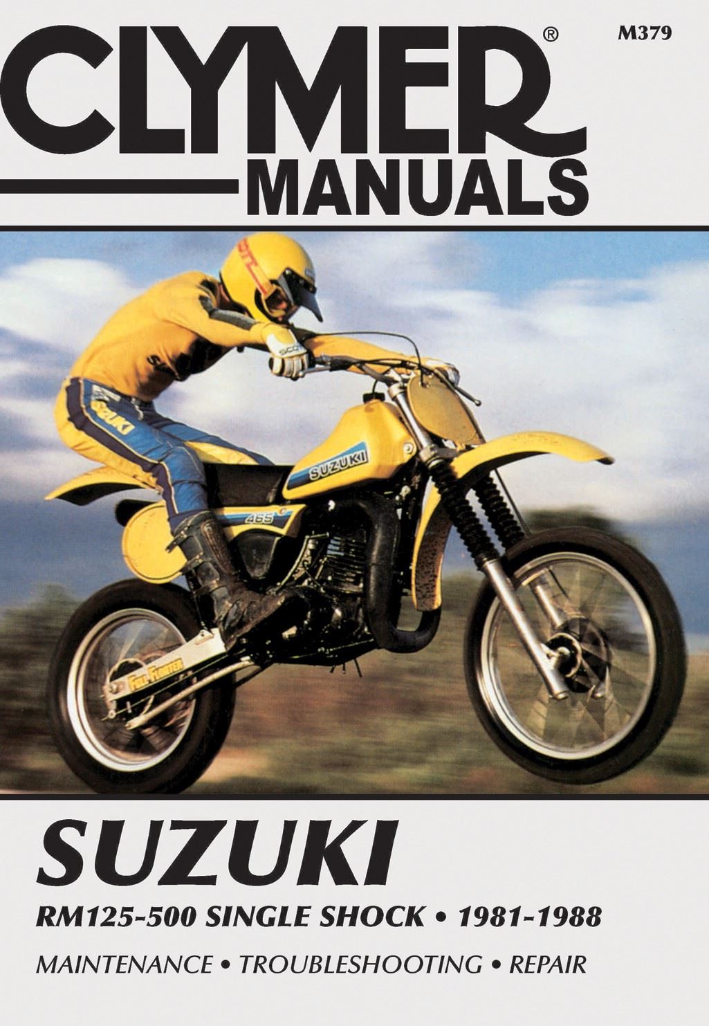 Clymer Repair Manual For Suzuki RM 250 H 1987