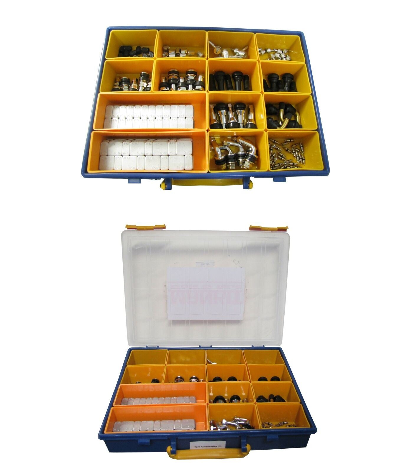 Tyre Accessories Kit including valves, weights, caps & tools (Kit)