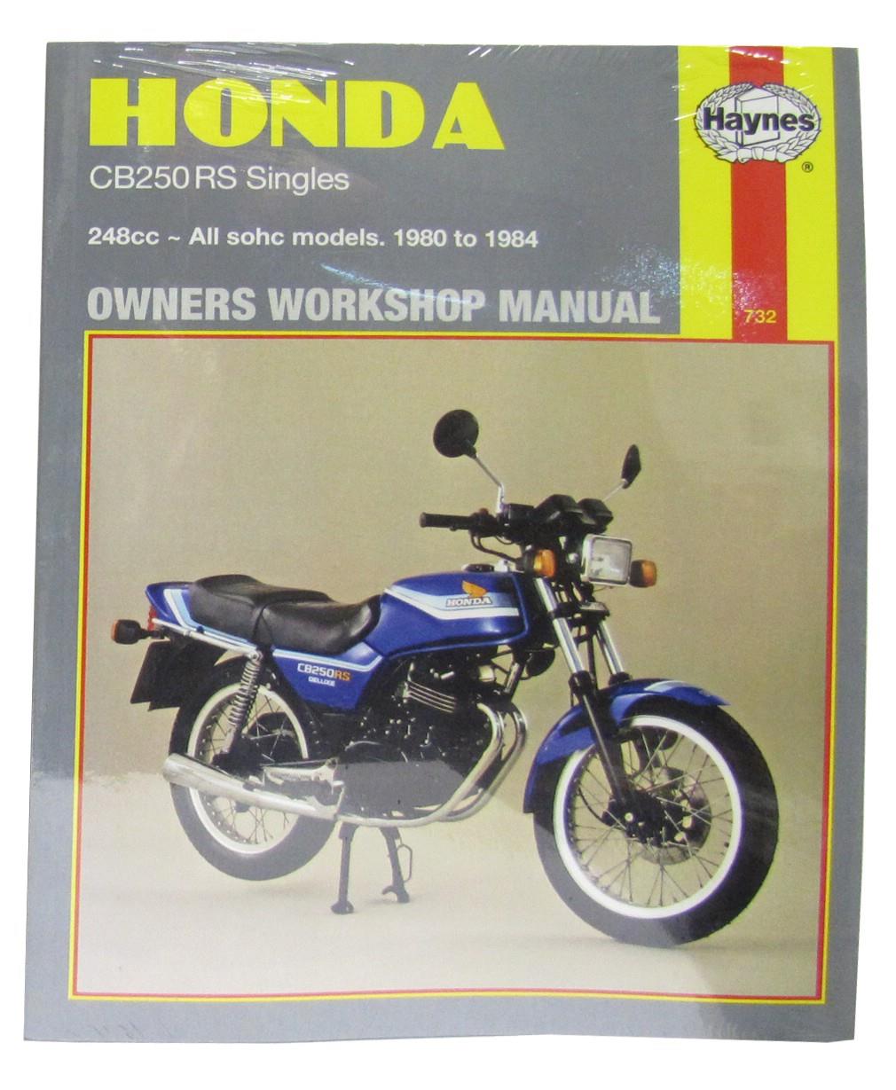 Haynes Manual Honda CB250RSA 80-83, CB250RSDC 82-84