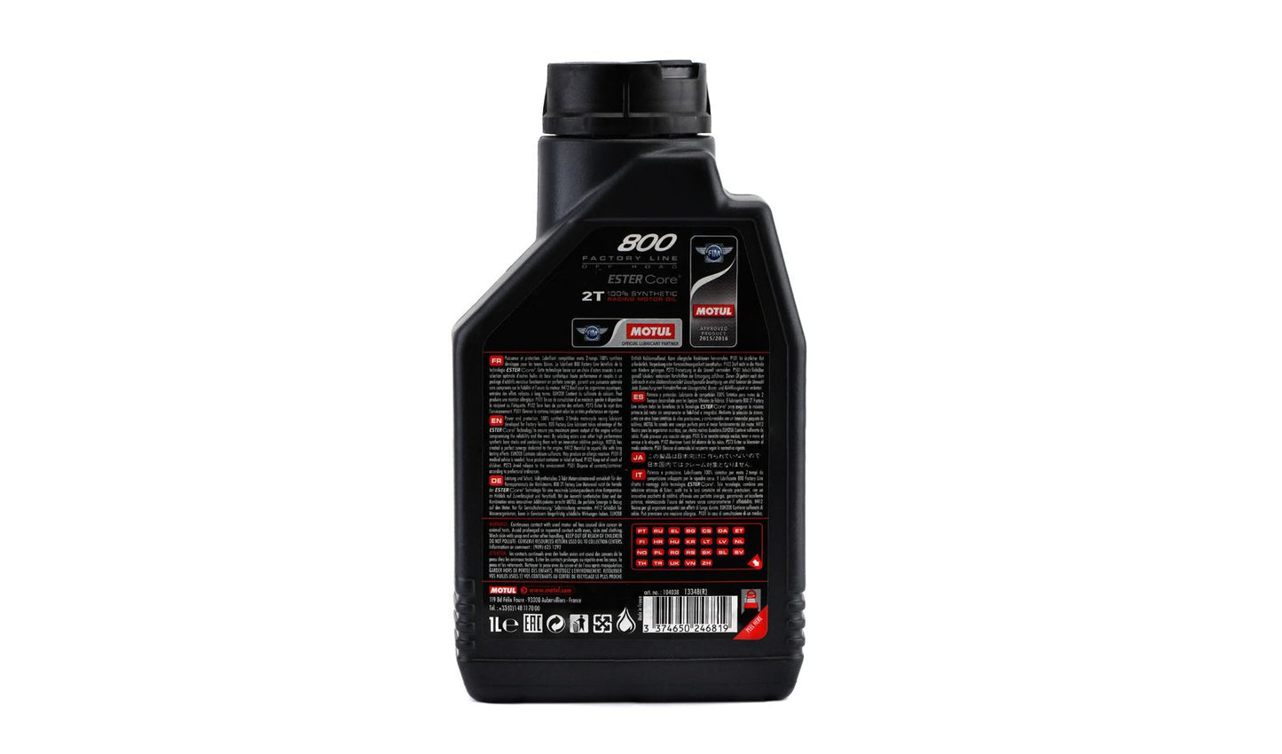Motul 800 2T Factory Line Off Road Racing 100% Synthetic (12)