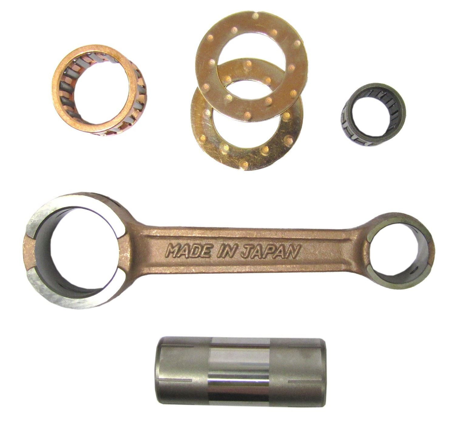 Fits Honda CR 125 M (Europe) 1976-1978 Con Rod Kit (Each)