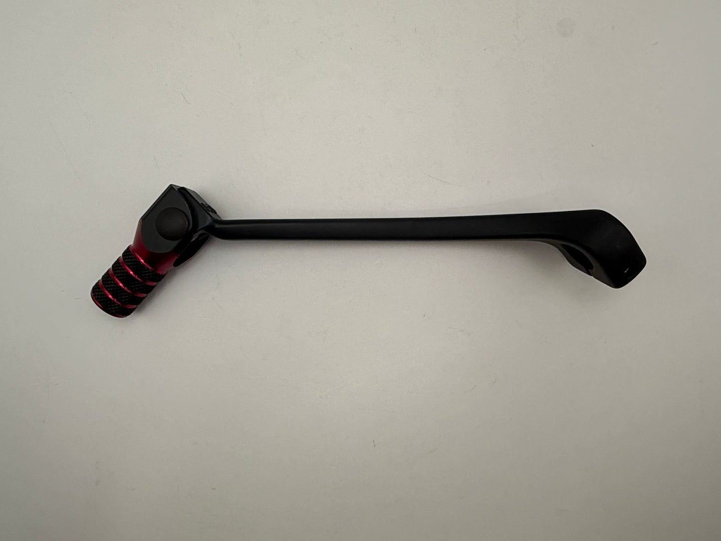 Gear Lever Alloy Black with Red Tip Honda CRF450X 19-20, CRF450L 19-20