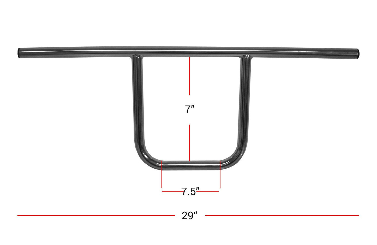 Handlebar 7/8'' T-Bar Universal 10'' Rise