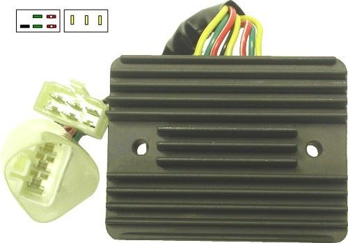 Regulator/Rectifier Honda VFR800 00-09, 8 Wires SH689FA (RGU-148)