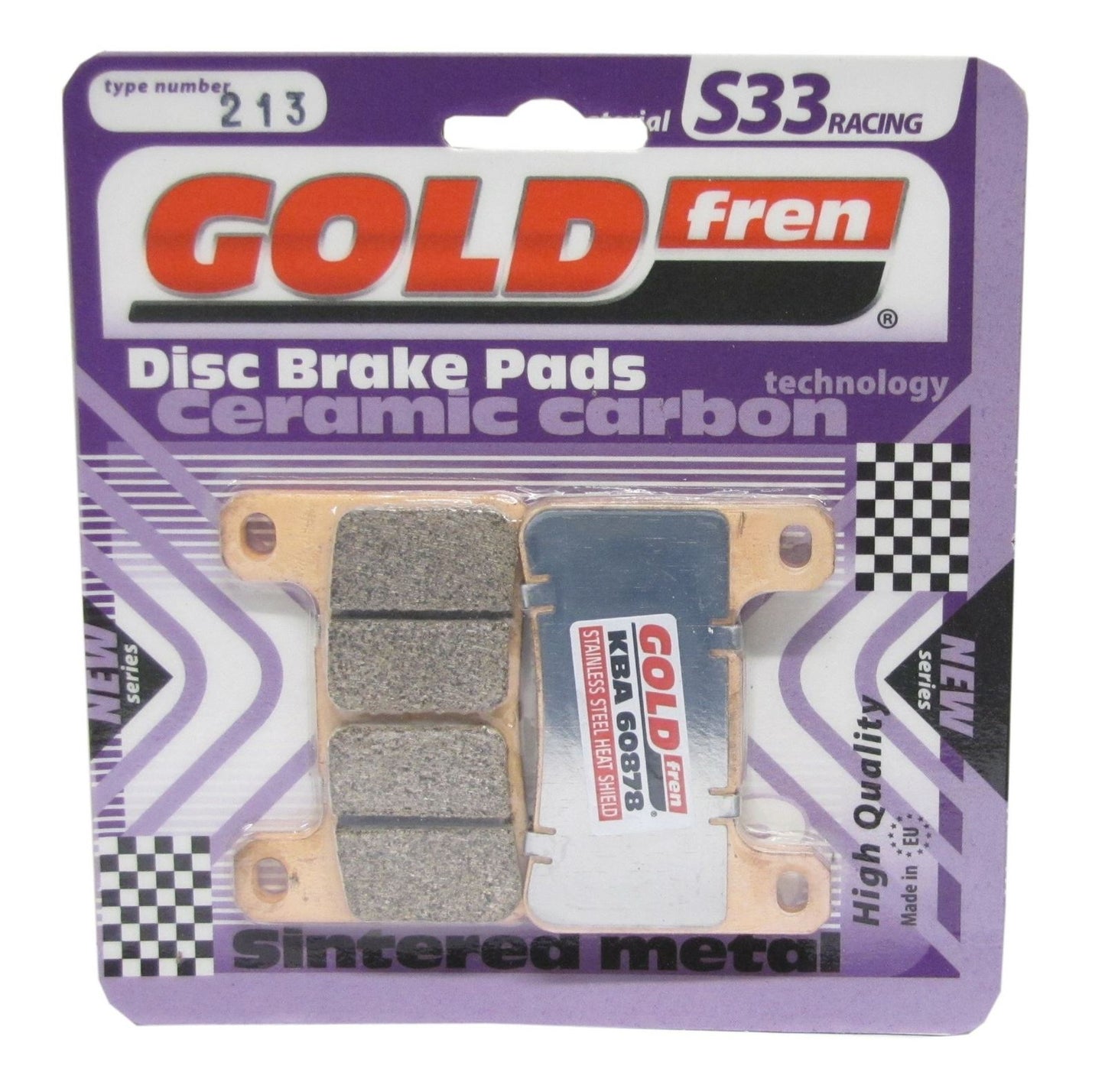 Goldfren Brake Pads S33-213 FA379, VD355, SBS306, FDB2178, DP947