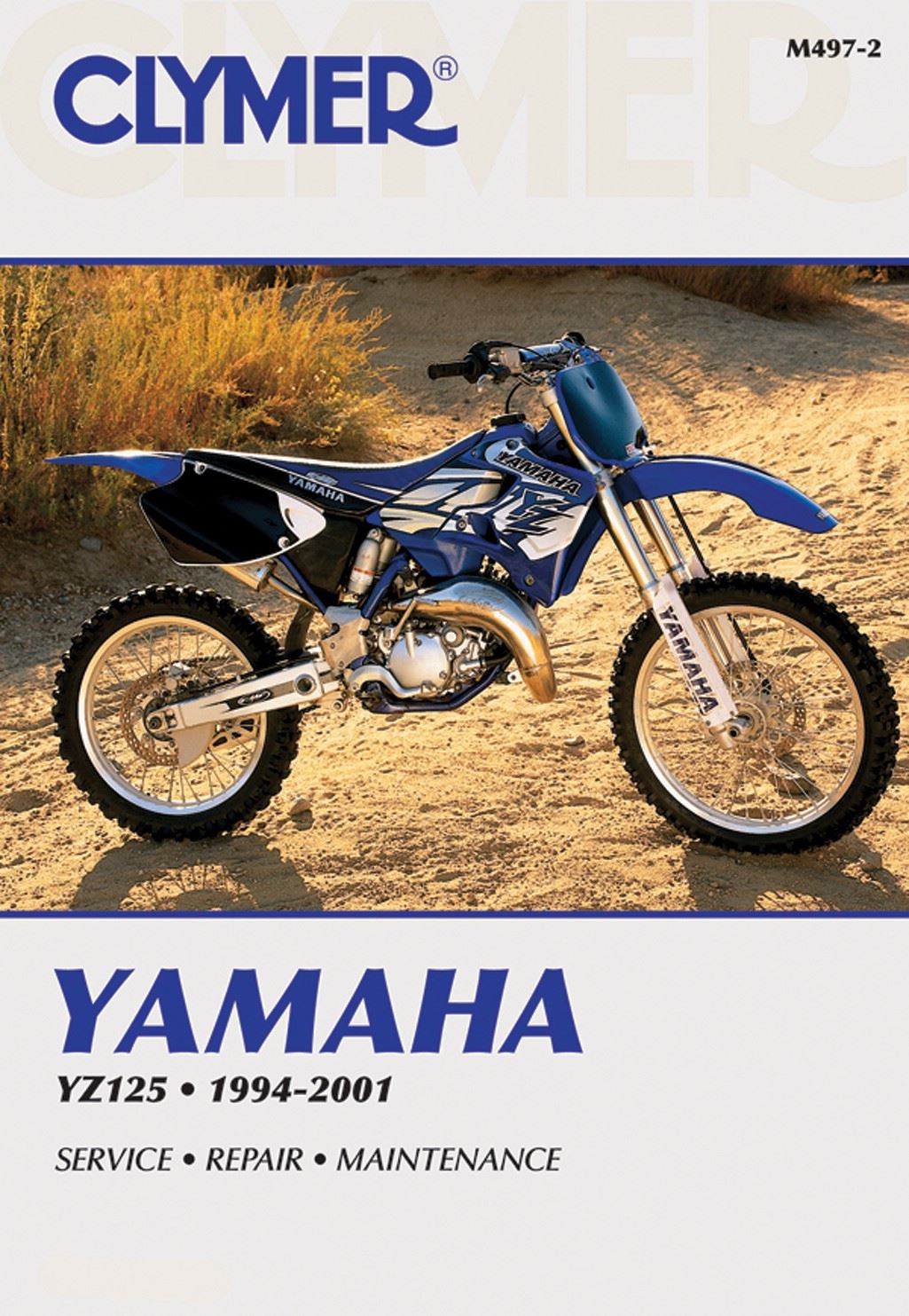 Clymer Manual For Yamaha YZ125 94-01