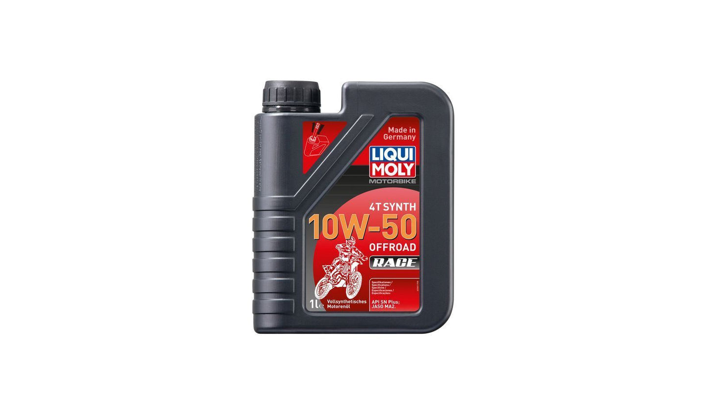 Liqui Moly 4T Motorbike Race 10w50 Off Road Fully Synthetic Oil  1 Litre