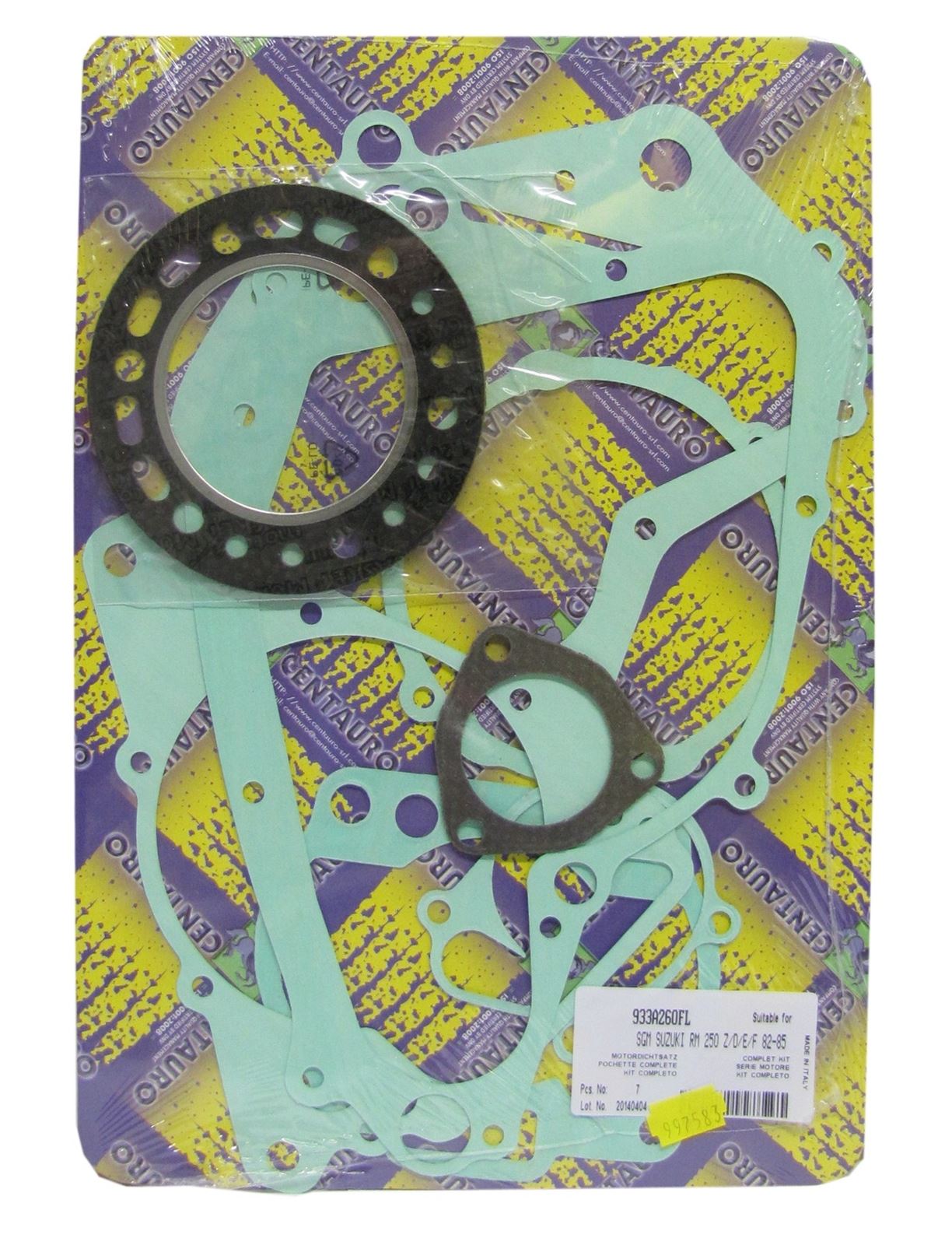 Centauro Full Gasket Set Suzuki RM250Z,D,E,F 1982-1985