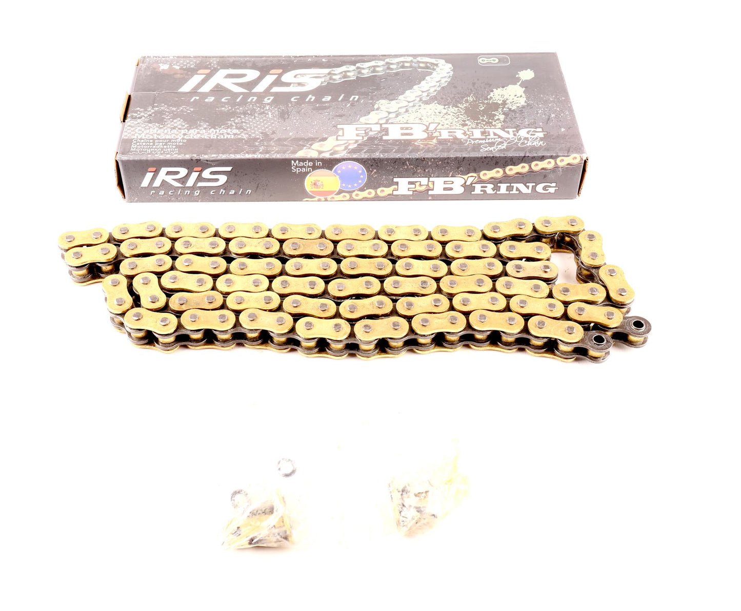 Chain IRIS 520FB-112 X-Ring(Gold)